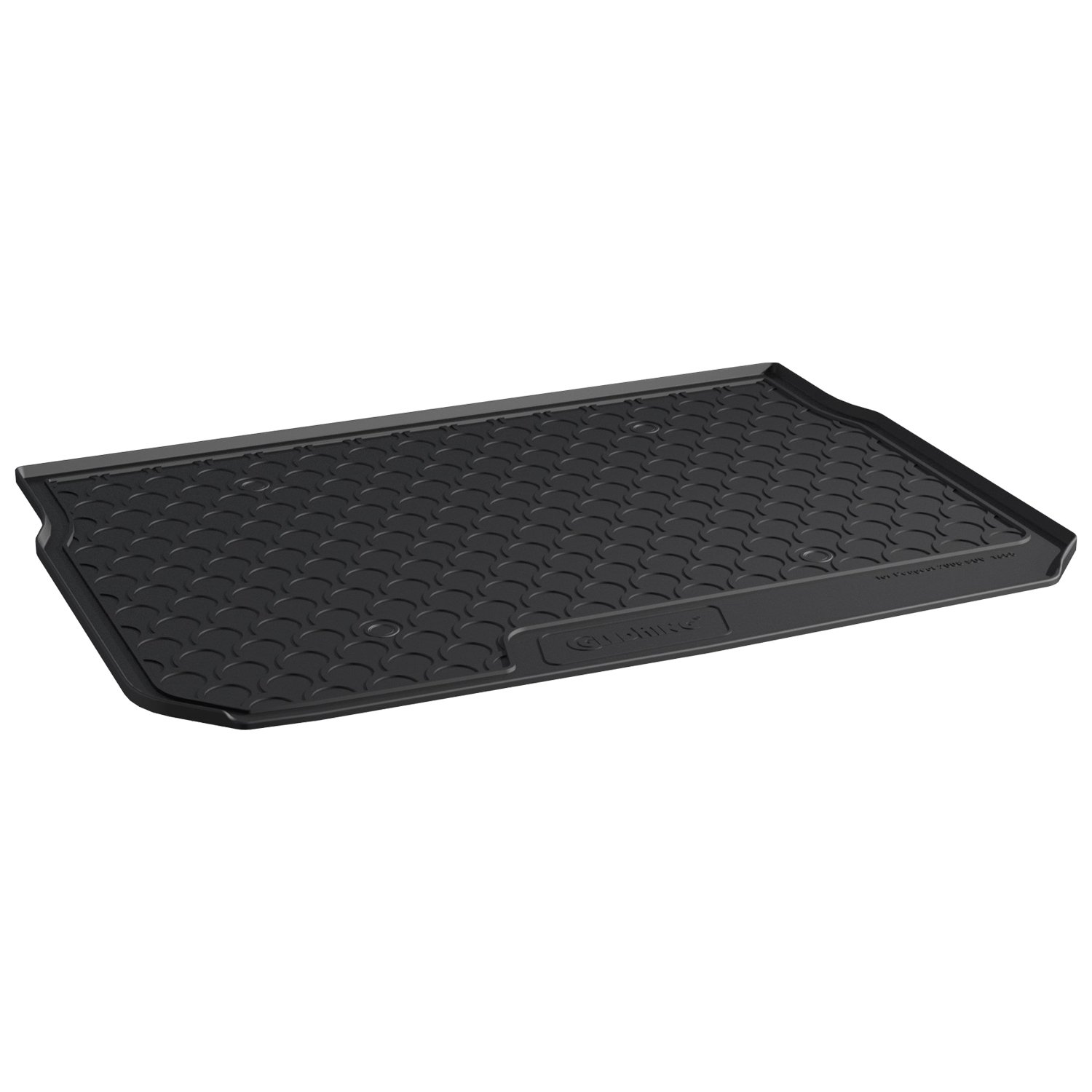 Gledring Tailored Black Boot Liner to fit Peugeot 2008 Mk.1 2013 - 2019