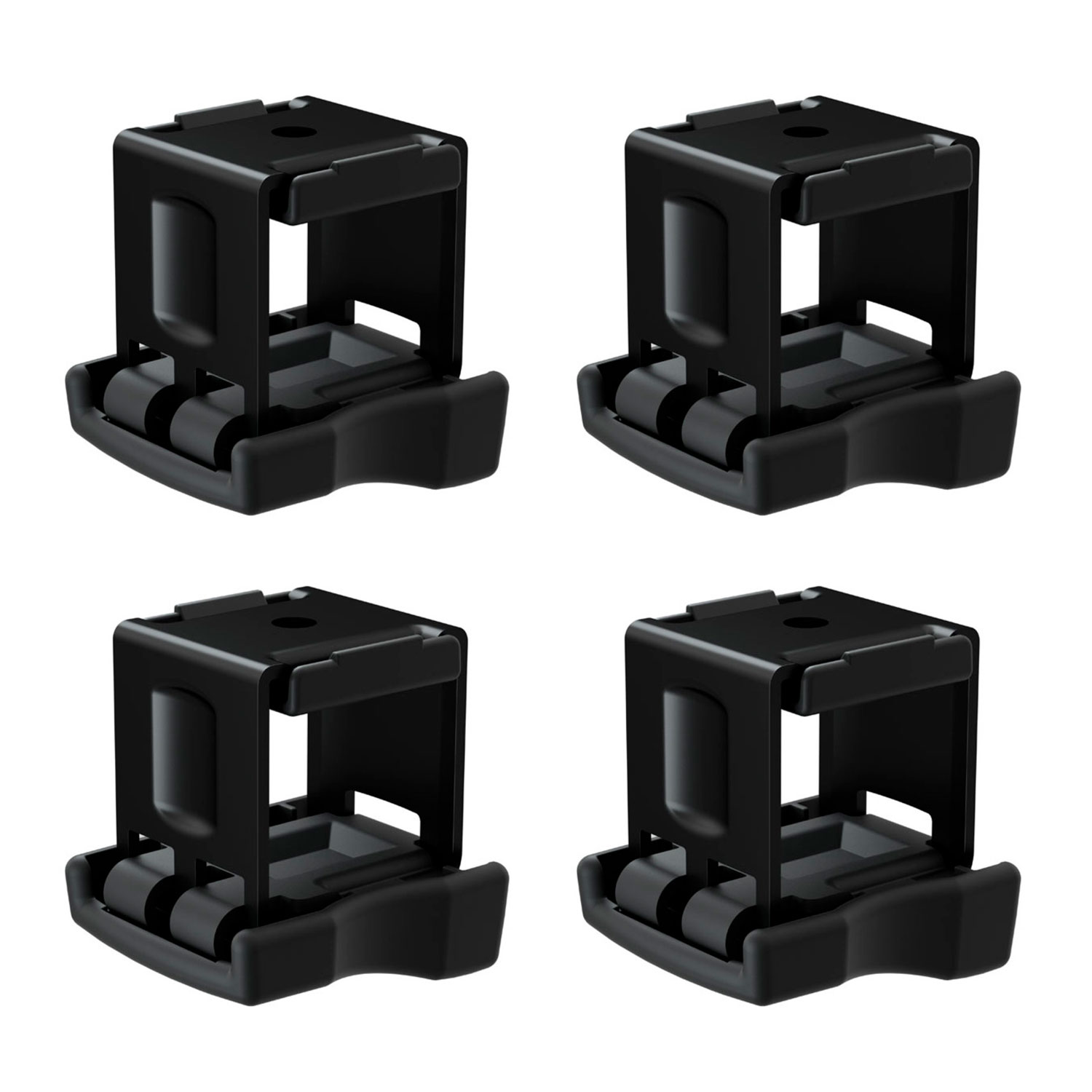 Thule 8897 SquareBar Adaptor Pack of 4 for Ski or Kayak Carrier