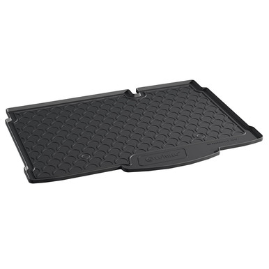 Fits Vauxhall Corsa D 2007-2014 Boot Mat In 3mm Rubber With Coloured Stitch Edge Fits Vauxhall Corsa D 2007-2014 Boot Mat In 3mm Rubber With Coloured Stitch Edge