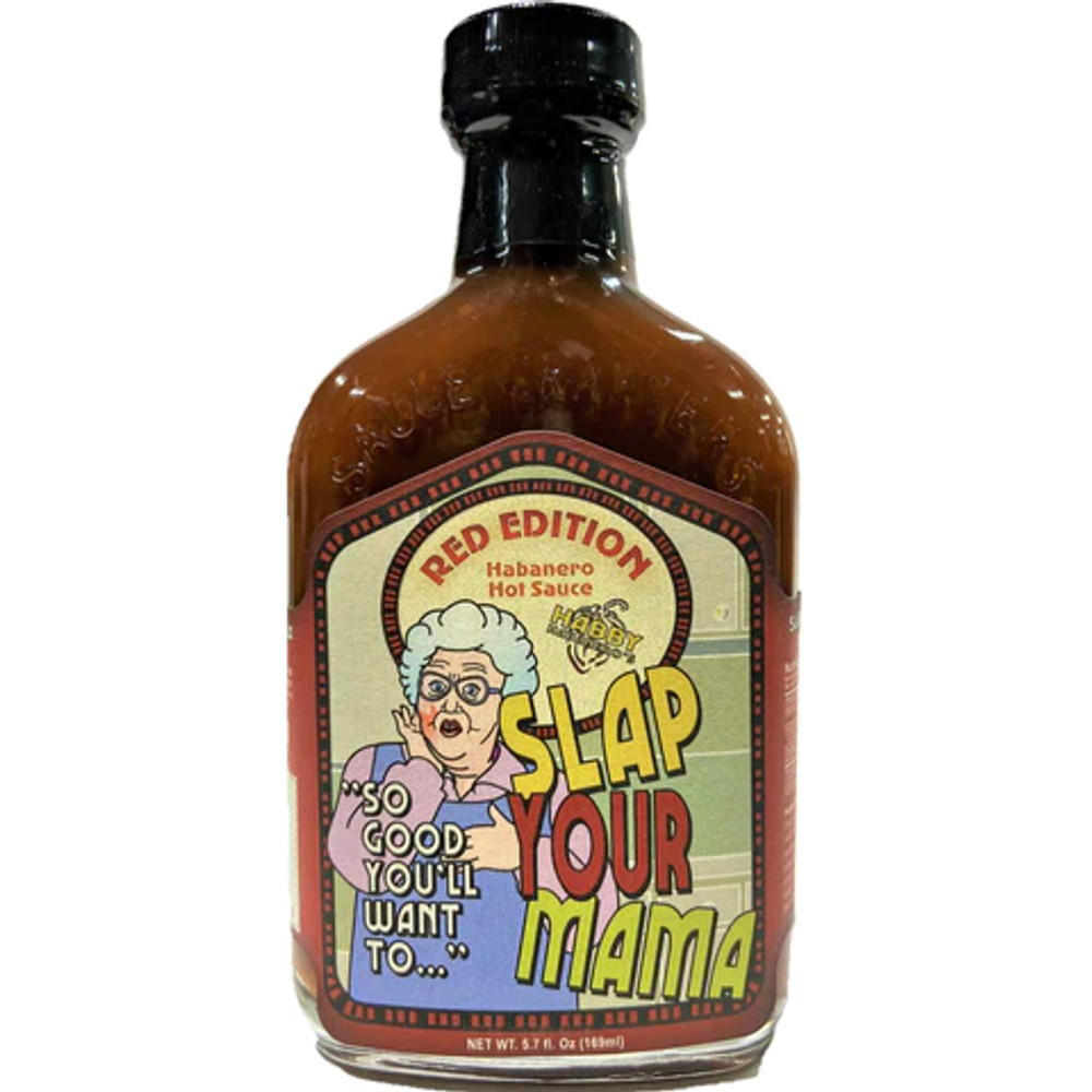 Habby's Slap Your Mamma Hot Sauce "Red Edition" (5.7 oz.)