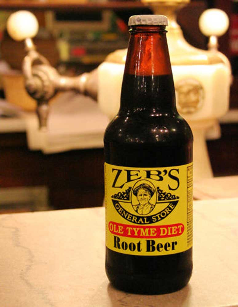 Zeb's Diet Root Beer (12 oz.)