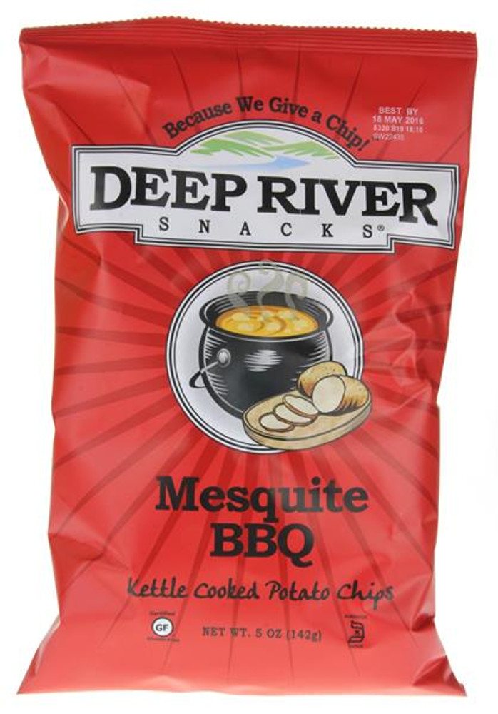 Deep River Mesquite BBQ Chips (5 oz.) - Zeb's General Store