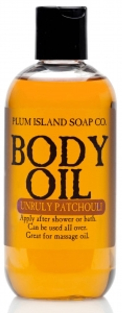 Plum Island Unruly Pachouli Body Oil (8 oz.)