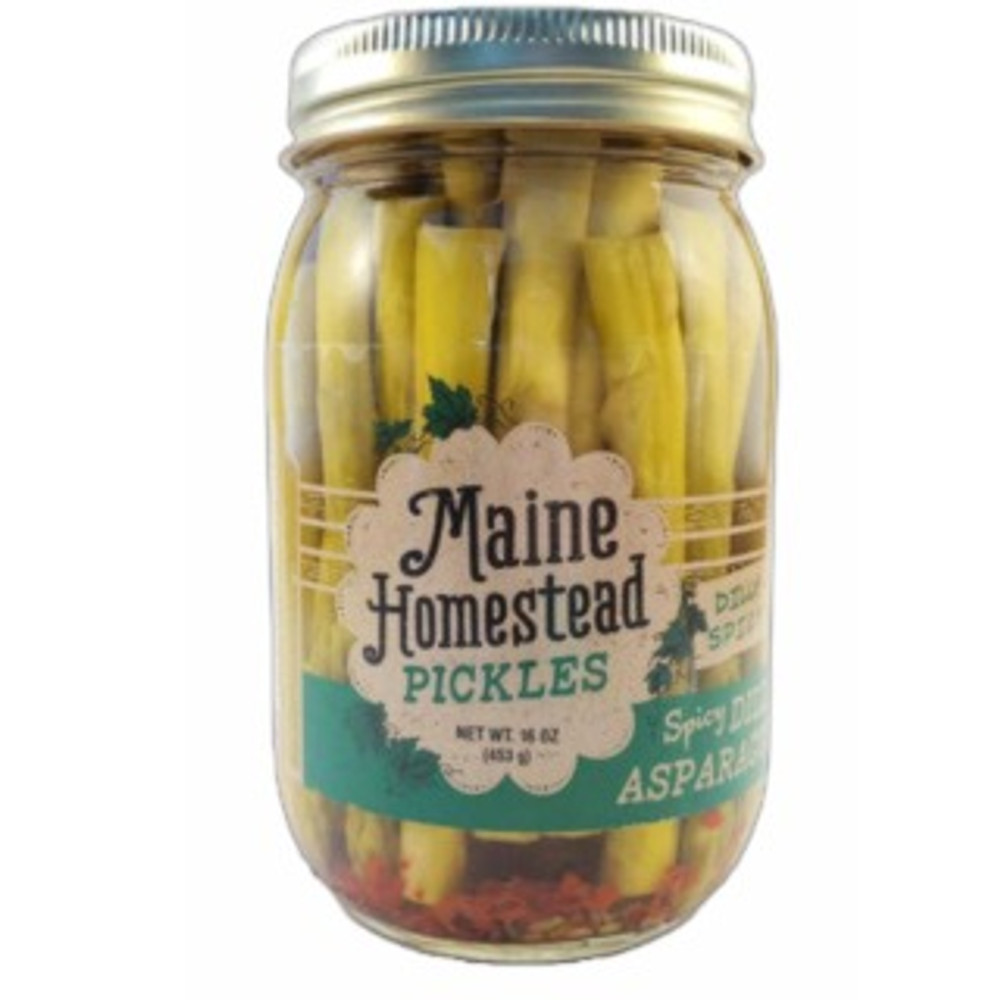 The perfect combination of spice, dill, and garlic makes these pickled asparagus an awesome snack!
16 oz.