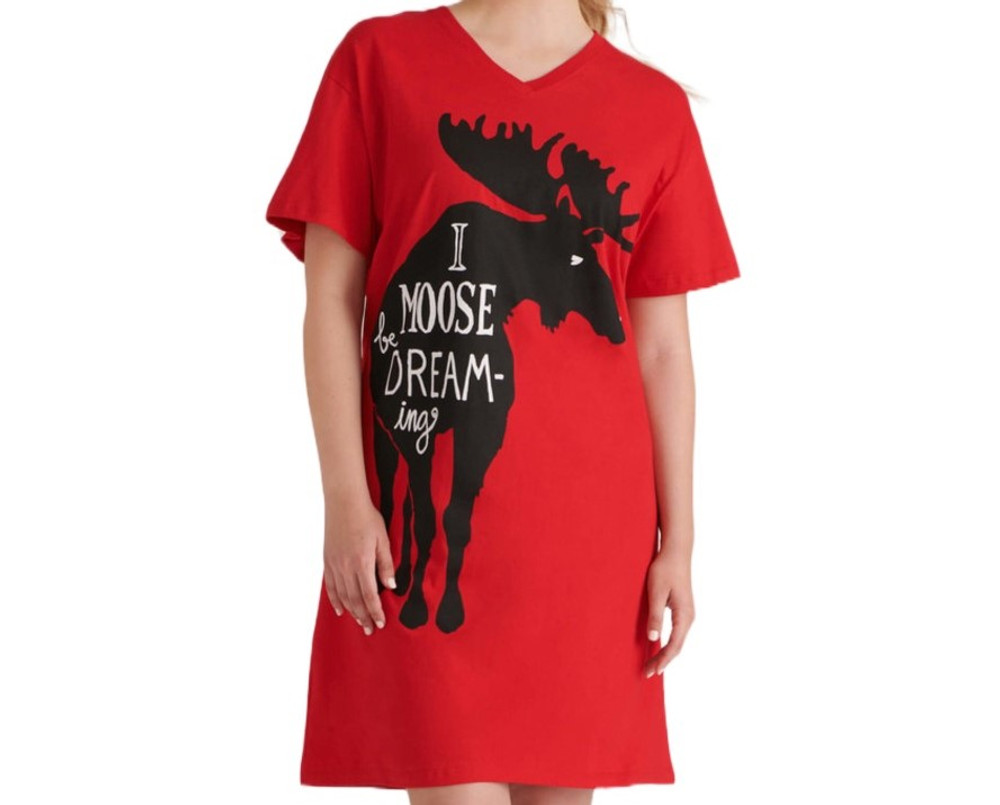 Hatley I Moose Be Dreaming Women's Sleepshirt - Zeb's General Store