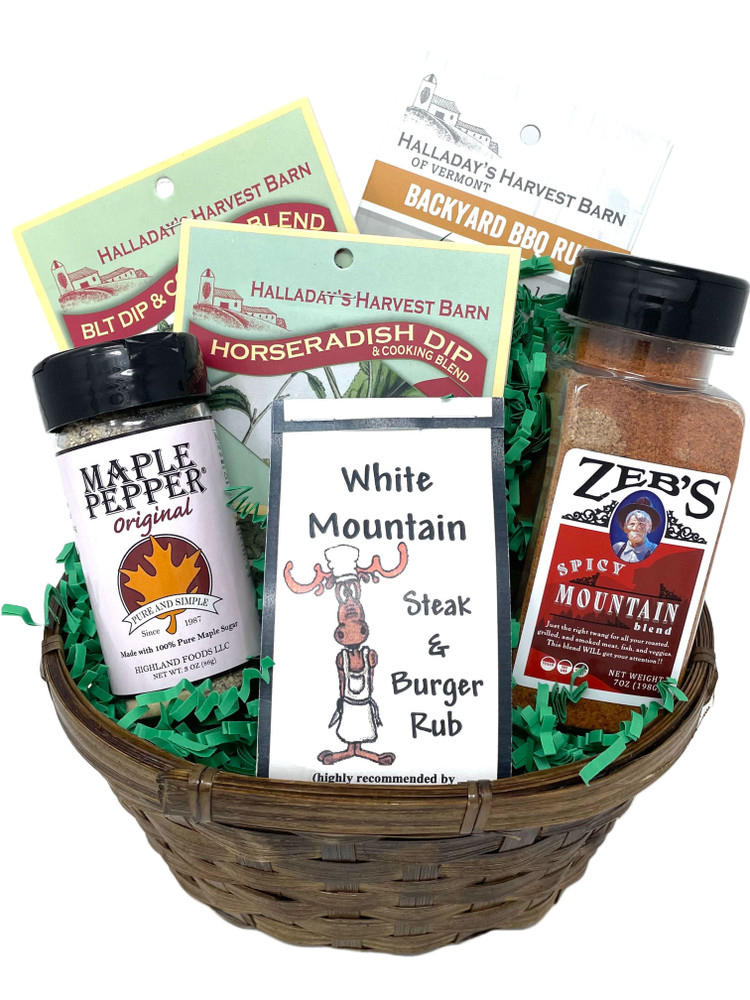 Wanna try your hand at grilling? Maybe you're a fan of BBQ , but don't know where to start? We've got you covered with this ready-made BBQ basket! Try these seasonings and rubs on your favorite cuts of meat, they're sure to delight! 