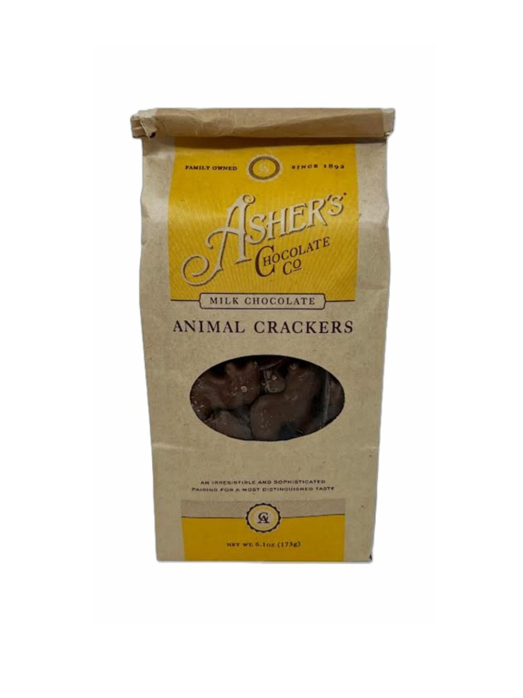 Asher's Milk Chocolate Animal Crackers (6.1 oz)