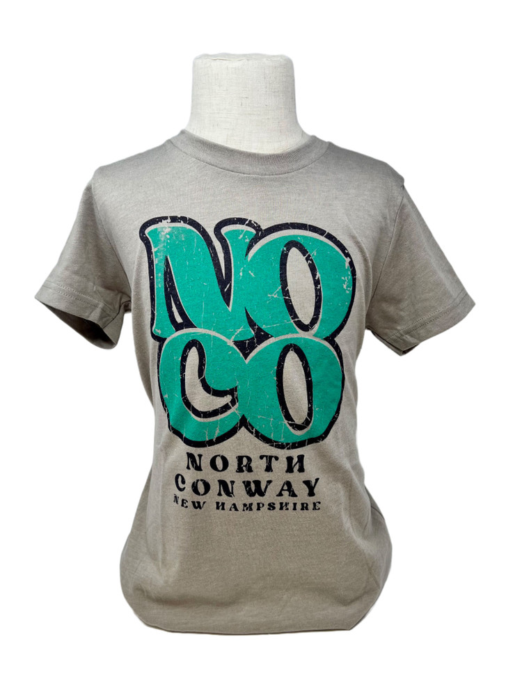 A fun and stylish memento to show off your love for North Conway, NH! This cool new design was screen printed by hand specially for us, created by Barn Door Screen Printers!


-52% Cotton/48% Polyester
-Machine wash cold