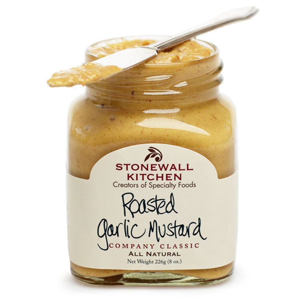Stonewall Roasted Garlic Mustard (8 oz.)