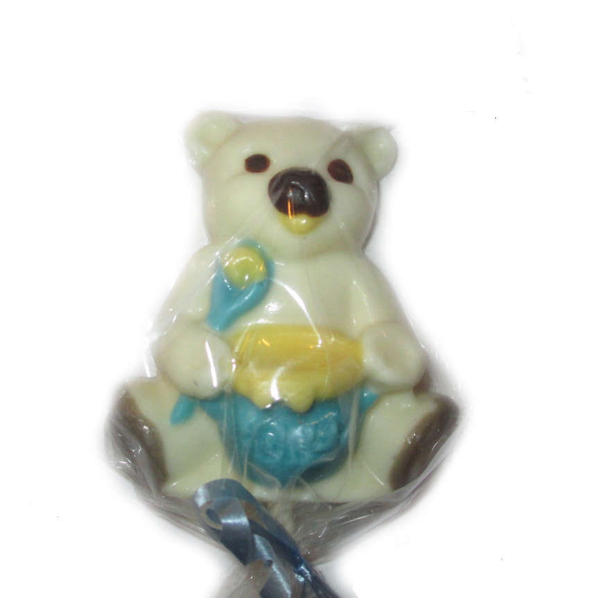 RHD White Chocolate Bear Pop (2 oz.) - Zeb's General Store