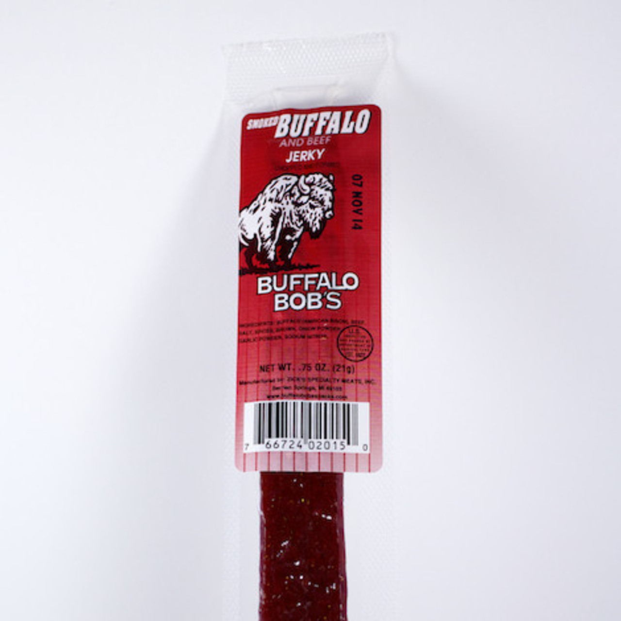 Buffalo Bob's Smoked Buffalo Jerky (.75 oz.) - Zeb's General
