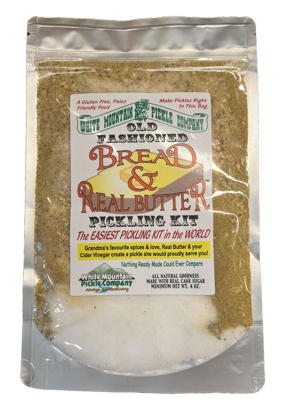 ブレッド&バター Bread & Butter『BEST SELLECTION』 White Mountain Bread and Butter Pickling Kit (4 oz.) - Zeb's
