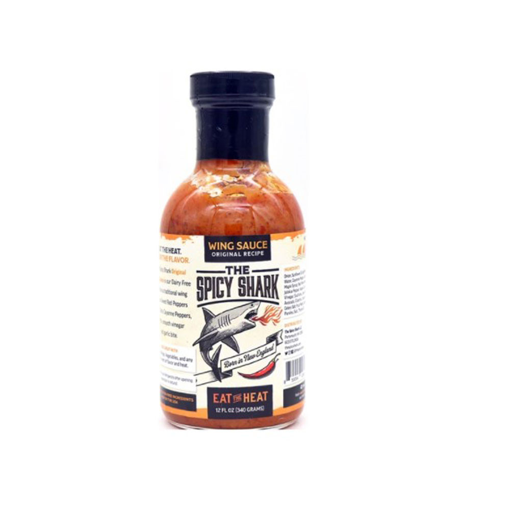Spicy Shark Original Recipe Wing Sauce (12 oz.) - Zeb's General Store
