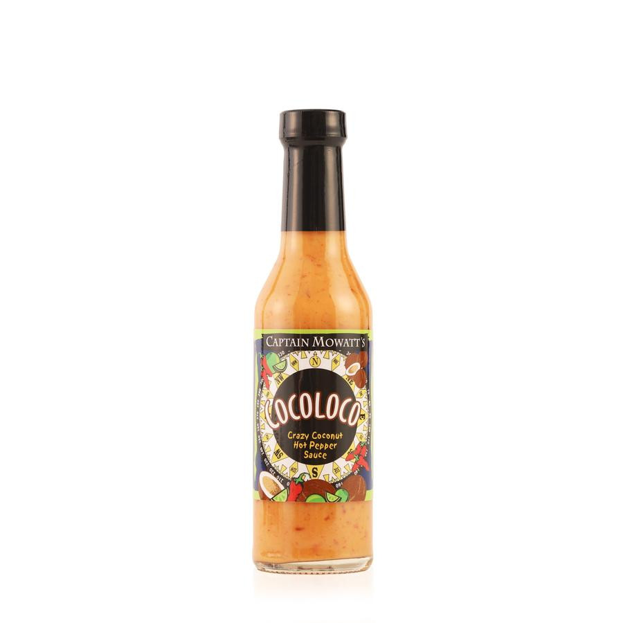 Captain Mowatt's Cocoloco Hot Sauce (8 oz.) - Zeb's General Store