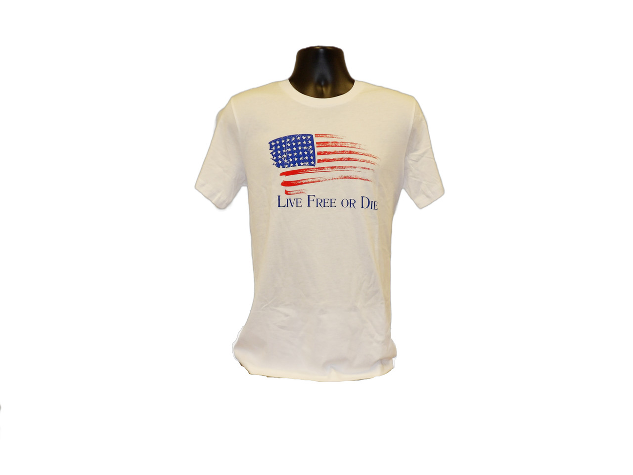トップス BROCHURE FLAG SHIRTS Live Free or Die Flag T-shirt - Zeb's General Store