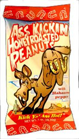 Ass Kickin' Honey Roasted Snack Size Peanuts (1 oz.)