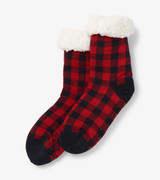 Your feet will thank you for treating them to these ultra cozy Sherpa fleece lined socks with a slip-resistant sole!

 

-One Size Fits Most

-55% Cotton, 44% Nylon, 1% Spandex