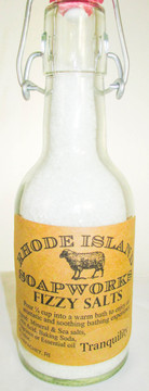 Rhode Island Rose Tranquility Fizzy Salts (375 ml.)