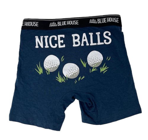Comfortable elastic waist boxer briefs in a fitted style by Hatley. Made from 94% cotton and 6% spandex, machine washable. 