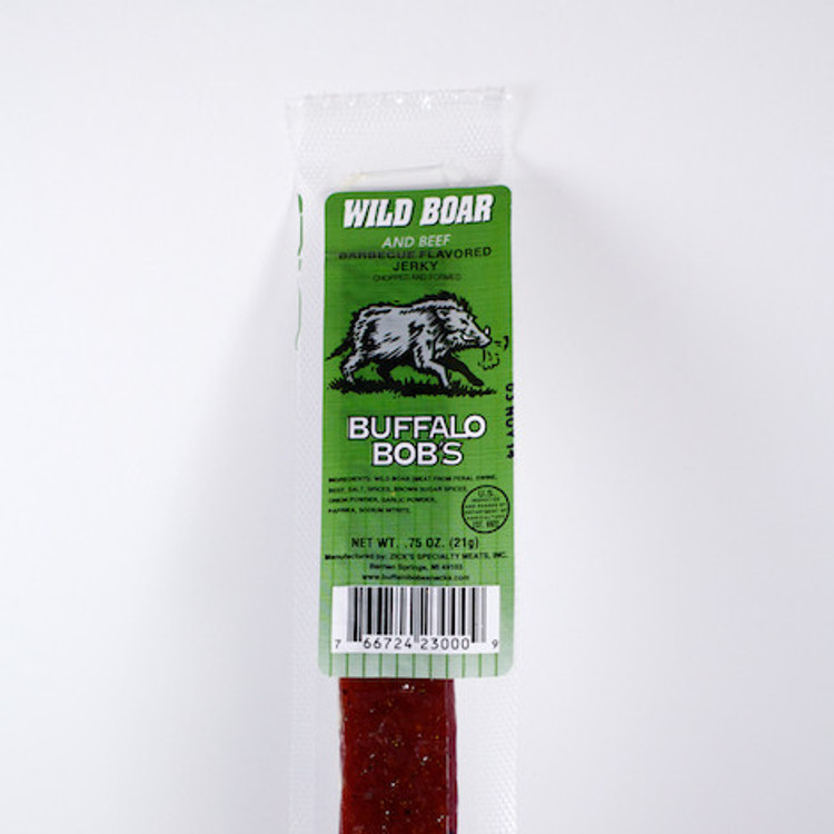 Buffalo Bob's Wild Boar and Beef Jerky Stick (.75 oz.)