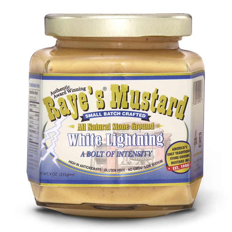 A creamy intense white-hot mustard. The heat from the mustard seed adds a flavorful jolt to deviled eggs, dips, smoked meats, sausages and patés. 

9 oz.