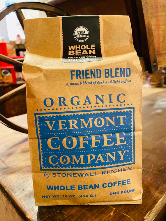 Give this combo of light and dark roast coffee beans a try to satisfy those morning blues!
(16 oz.)