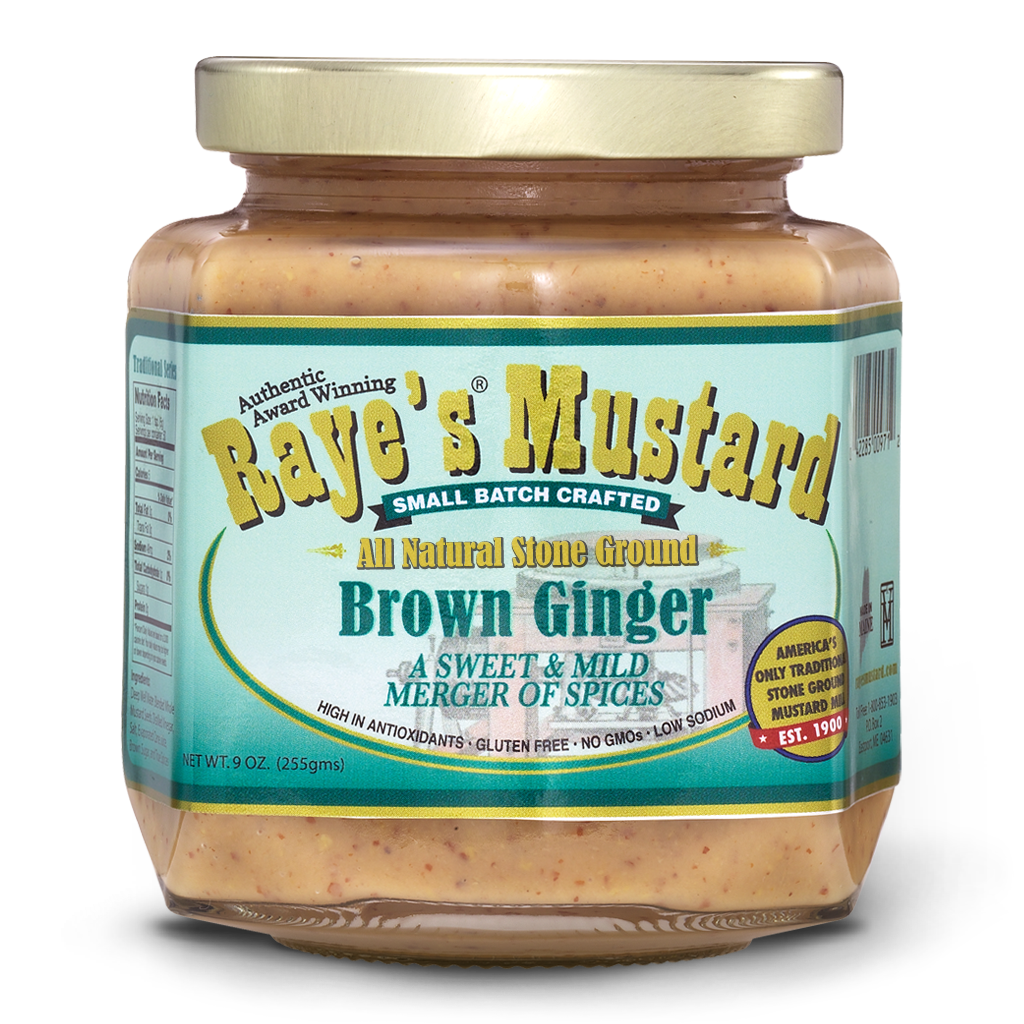 Raye's Brown Ginger Mustard (9 oz.)