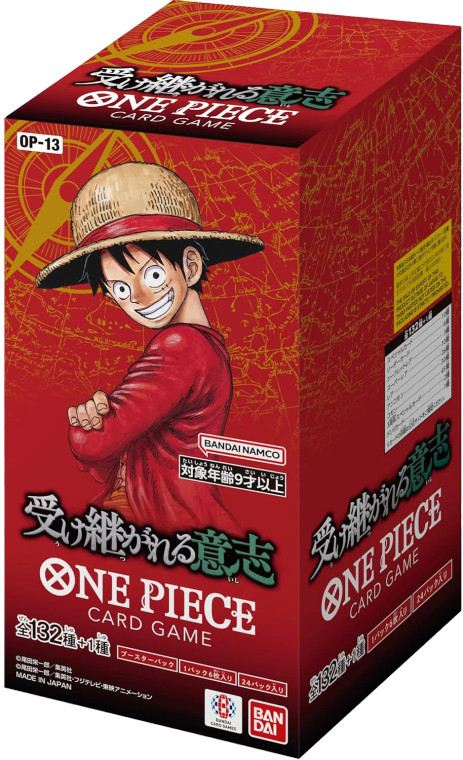 One Piece : Inherited WIll [OP-13] Booster Box
