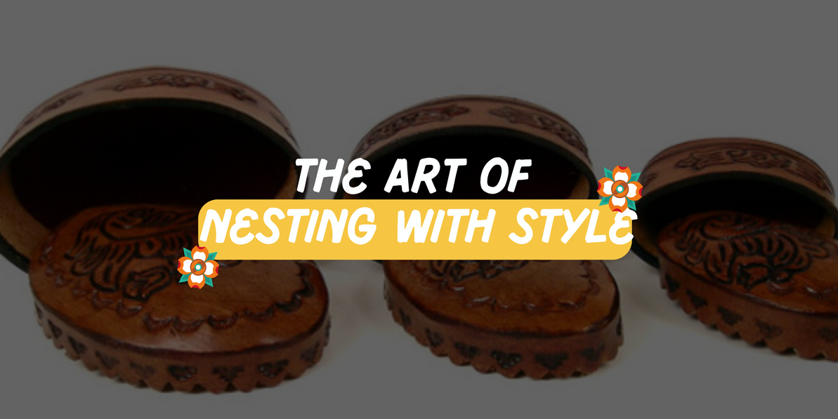 3-in-1 Leather Boxes: The Art of Nesting with Style