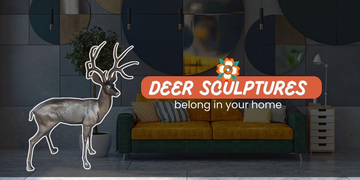 Decor with a Conscience: Why Recycled Aluminum Deer Sculptures Belong in Your Hom