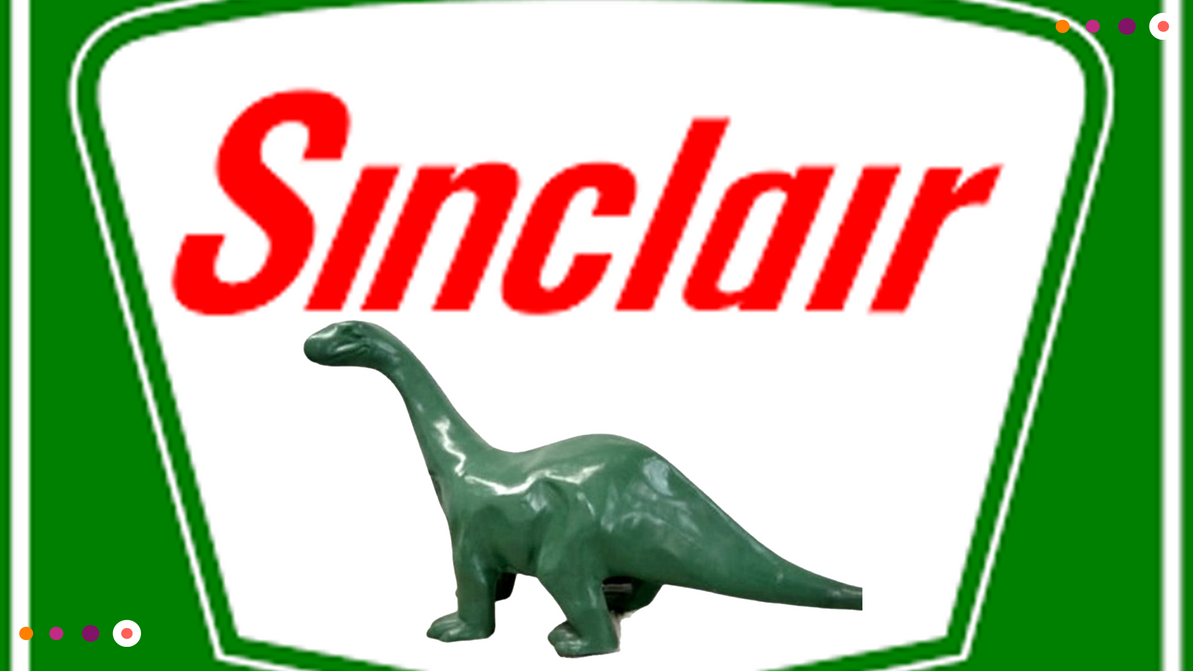 Background of Sinclair Dinosaur Story