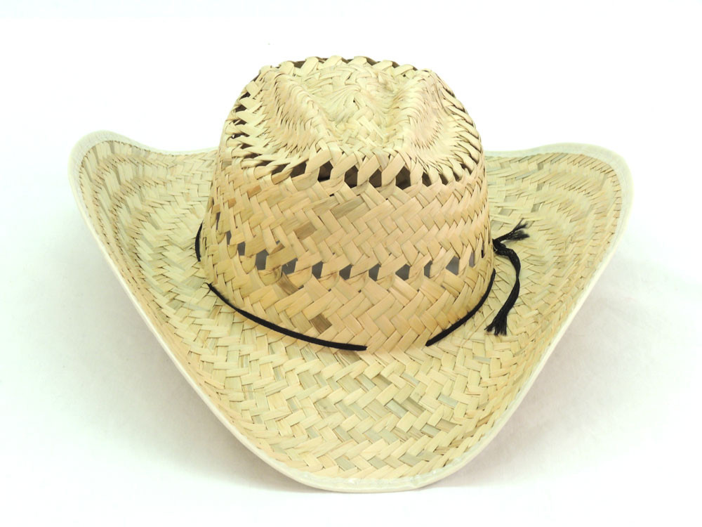 Raffia Palm Straw Hat with Roped Band 