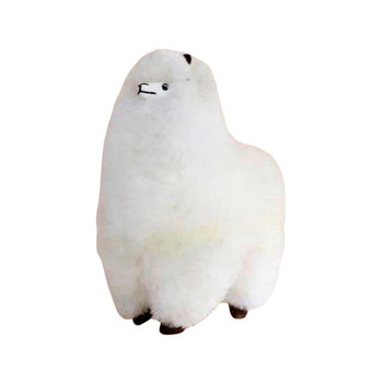 Alpaca #6 Cute Cuddly 20" Baby Alpaca Fur Collectable – Natural Colors