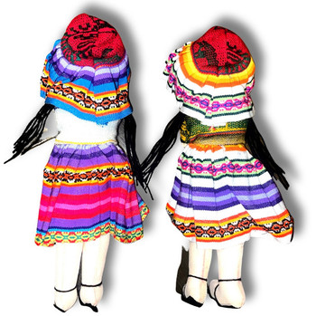 Small 4" Standing with Baby Llama Peasant Classic Peruvian Traditional Dressed Doll Small 4" Standing with Baby Llama Peasant Classic Peruvian Traditional Dressed Doll