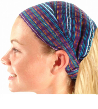 Headband Wide Cotton Diversity Adjustable Elastic Artisan Crafted Headband Wide Cotton Diversity Adjustable Elastic Artisan Crafted