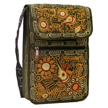 Embroidered Small Cotton Purse Artisan Crafted Peru Fair Trade Variety Embroidered Small Cotton Purse Artisan Crafted Peru Fair Trade Variety