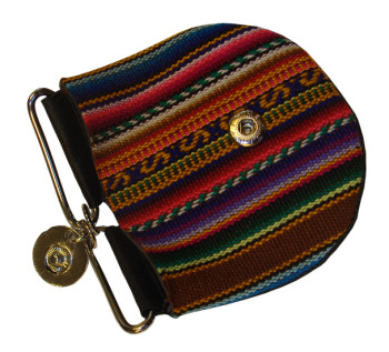 Snap Manta Coin Purse Cotton Woven Peru Change Pouch Assorted Colors Snap Manta Coin Purse Cotton Woven Peru Change Pouch Assorted Colors