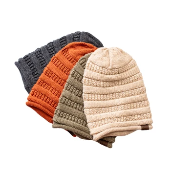 Cozy Slouchy Beanie Hat Over-sized 100% Andean Alpaca Natural Colors Soft and Warm