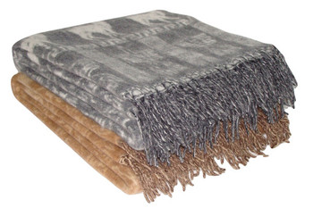 Birds Design Color Blanket - Luxury Brushed Alpaca Alpaca Rows Fringed Reversible Throw Birds Design Color Blanket - Luxury Brushed Alpaca Alpaca Rows Fringed Reversible Throw
