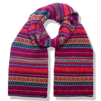 Alps 100% Baby Alpaca Geometry Scarf Nature Color Scarf Ultra Soft Handknit Alps 100% Baby Alpaca Geometry Scarf Nature Color Scarf Ultra Soft Handknit