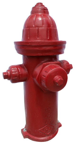 Vintage Dog Park Fire Hydrant Sculpture for Urban Charm