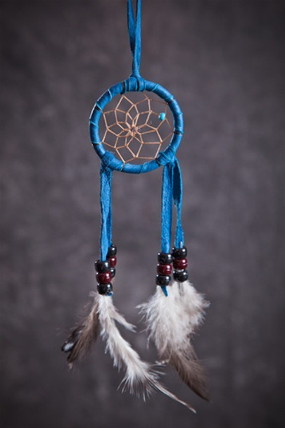 Hand Made Decorative Dream Catcher - 2" Assorted Colors