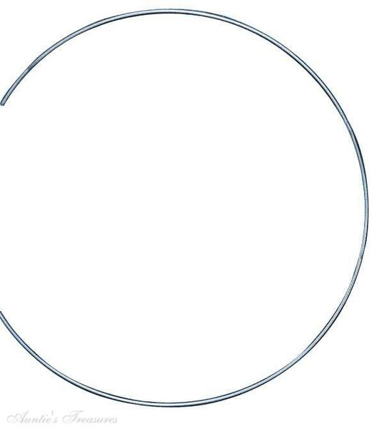 Handcrafted One Size Circular Omega-Shaped Alpaca Silver Choker Necklace