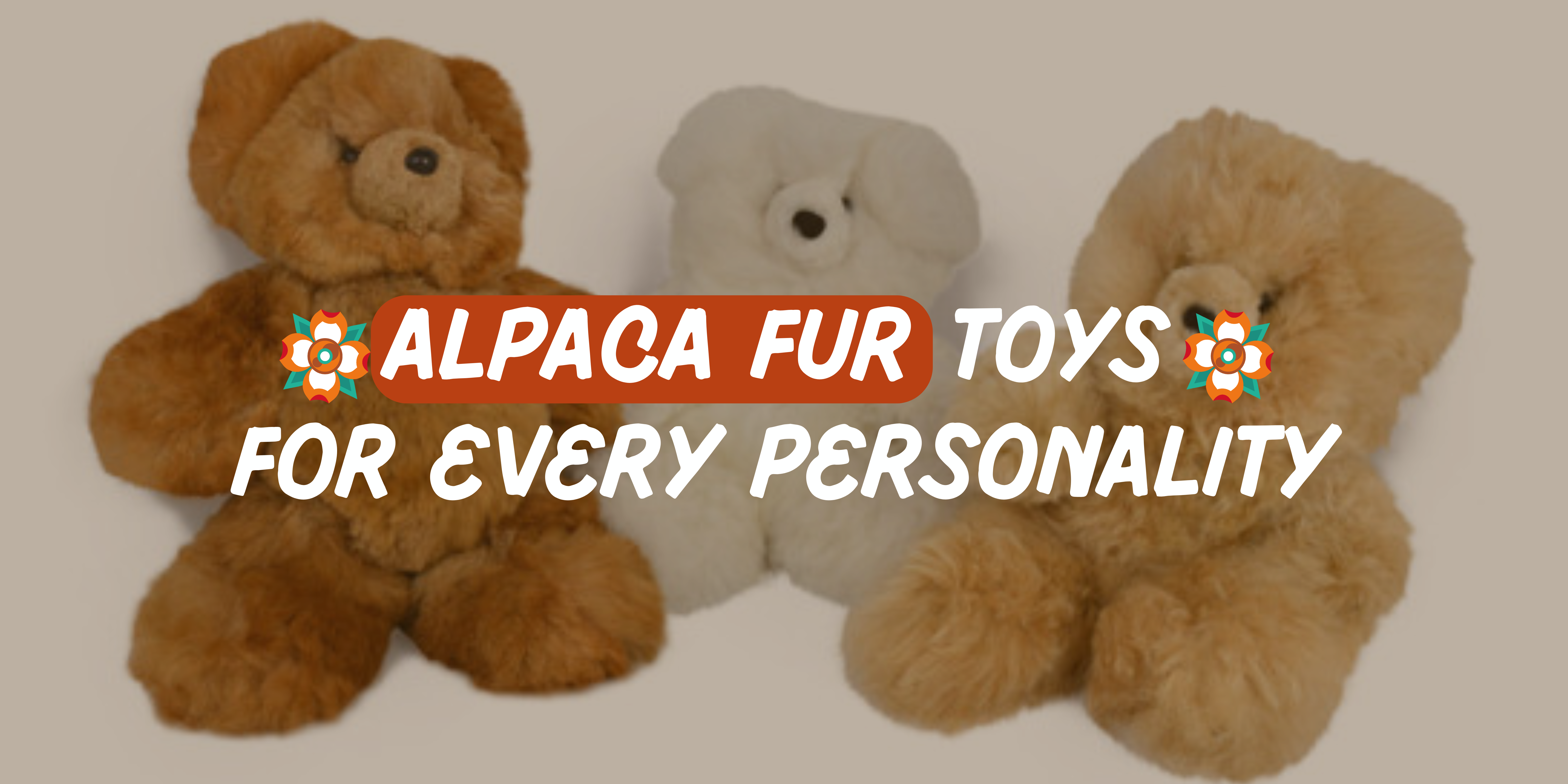 Rabbit, Bear, or Guinea Pig? The Cutest Alpaca Fur Toy for Every ...