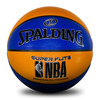  Spalding NBA Super Flite Blue/Orange Basketball - Size 7