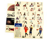 NBA PLAYER STICKER MINI BACKBOARD