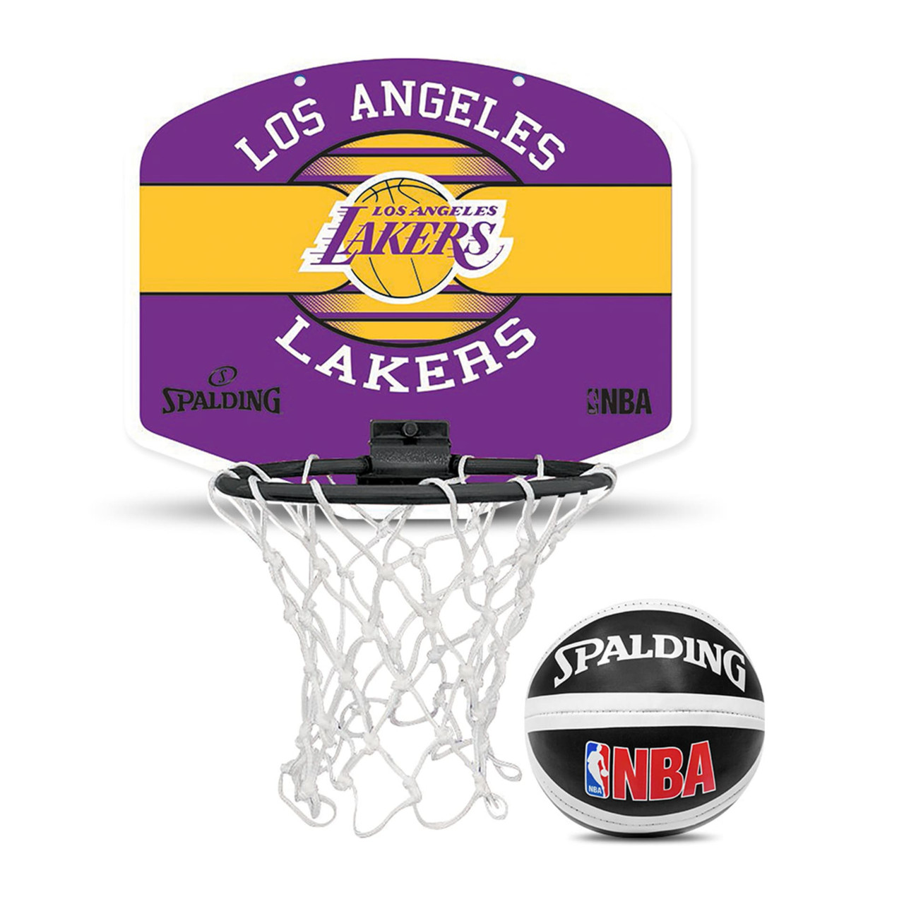 Spalding Micro Mini Backboard Systems Team: LAL - Basketball Republic