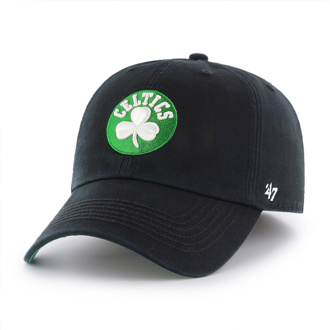 black celtics hat