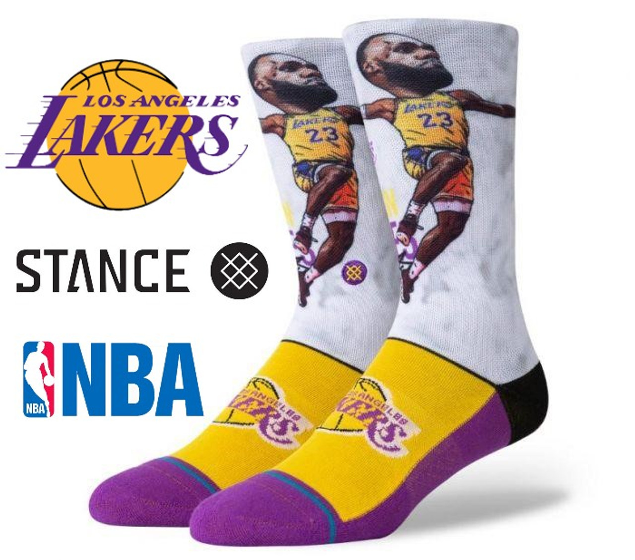 lebron james stance socks