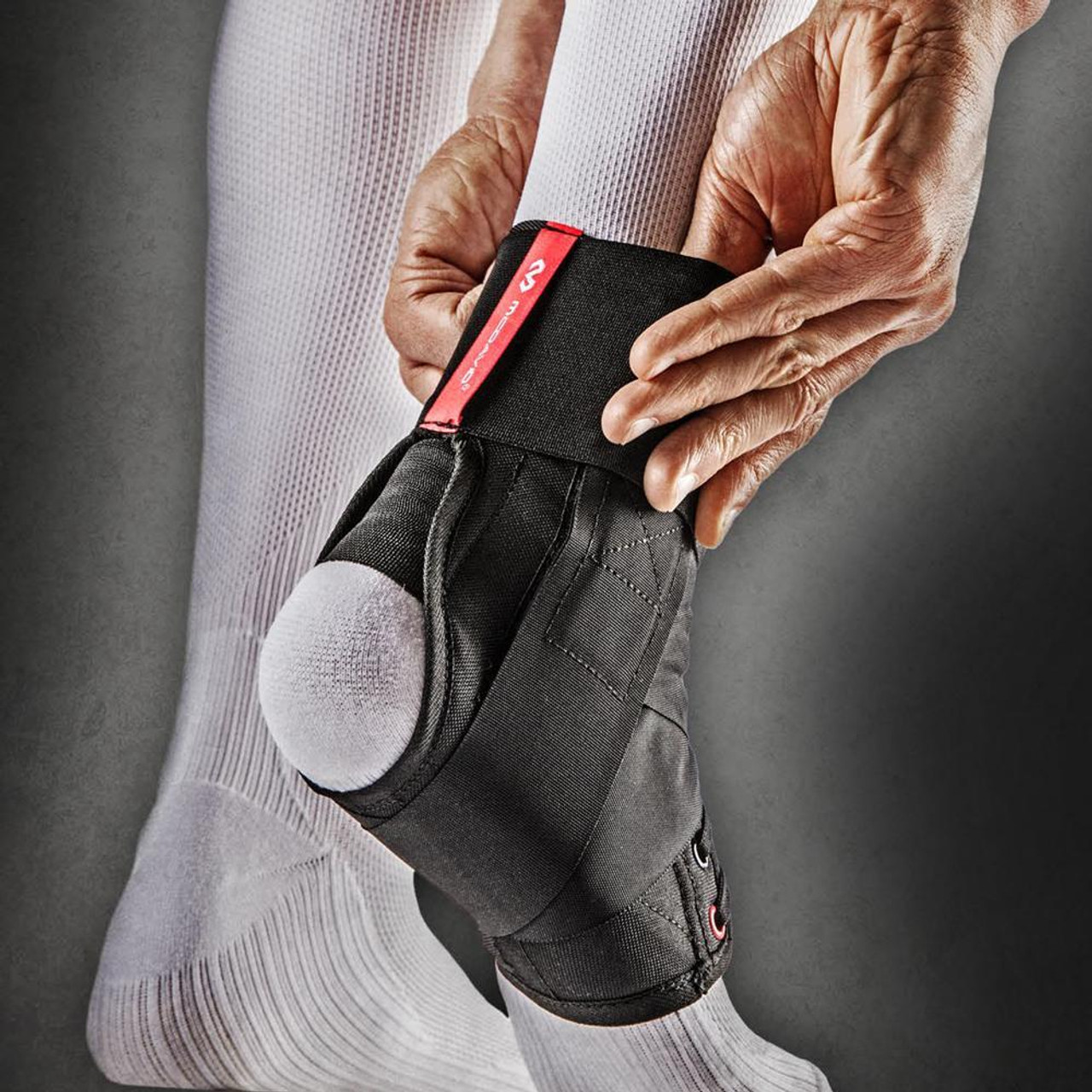 McDavid 195 Ankle Brace With Straps Level 3 Maximum Protection